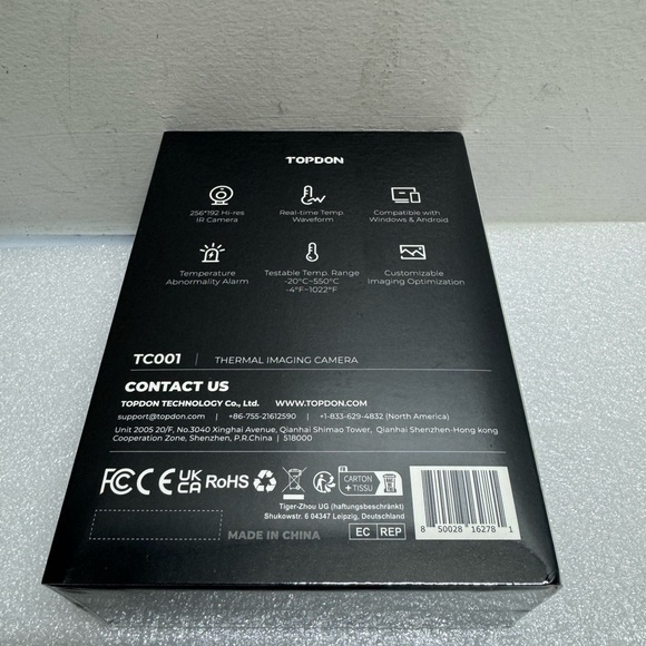 TOPDON TC001 Compact Thermal Imaging Camera for USB-C Android Devices 256X192 PX - Picture 3 of 10